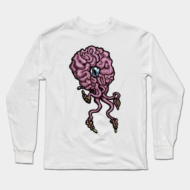 Brian Long Sleeve T-Shirt by Azgrakth